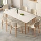 thumbnail image 2 of Nail Modern Dining Table Nail Small Apartmen Design Italian Dining Table Organizer Newclassic Mesas De Comedor Balcony Furnitur My Lux Decor Round, 2 of 9