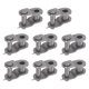 thumbnail image 1 of Uxcell 8Pack #35 Cadena Offset Half Link Roller, eslabones divididos de acero al carbono de 3/8" de paso para cadena 06C, 1 of 6
