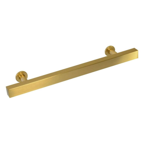 CKP #1550 Newport Collection 5-1/16 in. (128mm) Square Bar Pull, Amber Gold