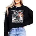 thumbnail image 3 of Tipsy Witch Society Halloween Sweatshirt for Women Funny Witchy Cocktail & Black Cat Sweater Black Sweatshirt Adult Large, 3 of 4
