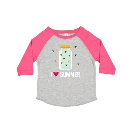 

Inktastic I Love Summer Cute Fireflies Gift Toddler Boy or Toddler Girl T-Shirt