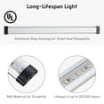 YTBW 90 Leds Under Lighting Kit Plug In 3000K Kitchen Counter