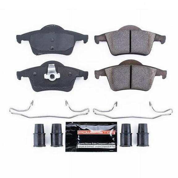 Power Stop Z23-795 Z23 Evolution Sport Carbon Fiber-Ceramic Brake Pad -Rear