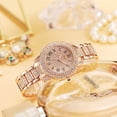 thumbnail image 5 of Nuevo reloj de mujer Diamond Steel Band Waterproof Gypsophila Reloj de mujer Sincero Electrónica, 5 of 5