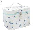 thumbnail image 2 of Makeup Bag Handhold Wear-resistant Polyester Foldable Large Capacity Strong Cosmetic Pouch for Daily Use, 2 of 8