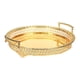 thumbnail image 1 of Bandejas para café, té y frutas, elegante bandeja multiusos para guardar joyas y frutas. Dorado, 1 of 9