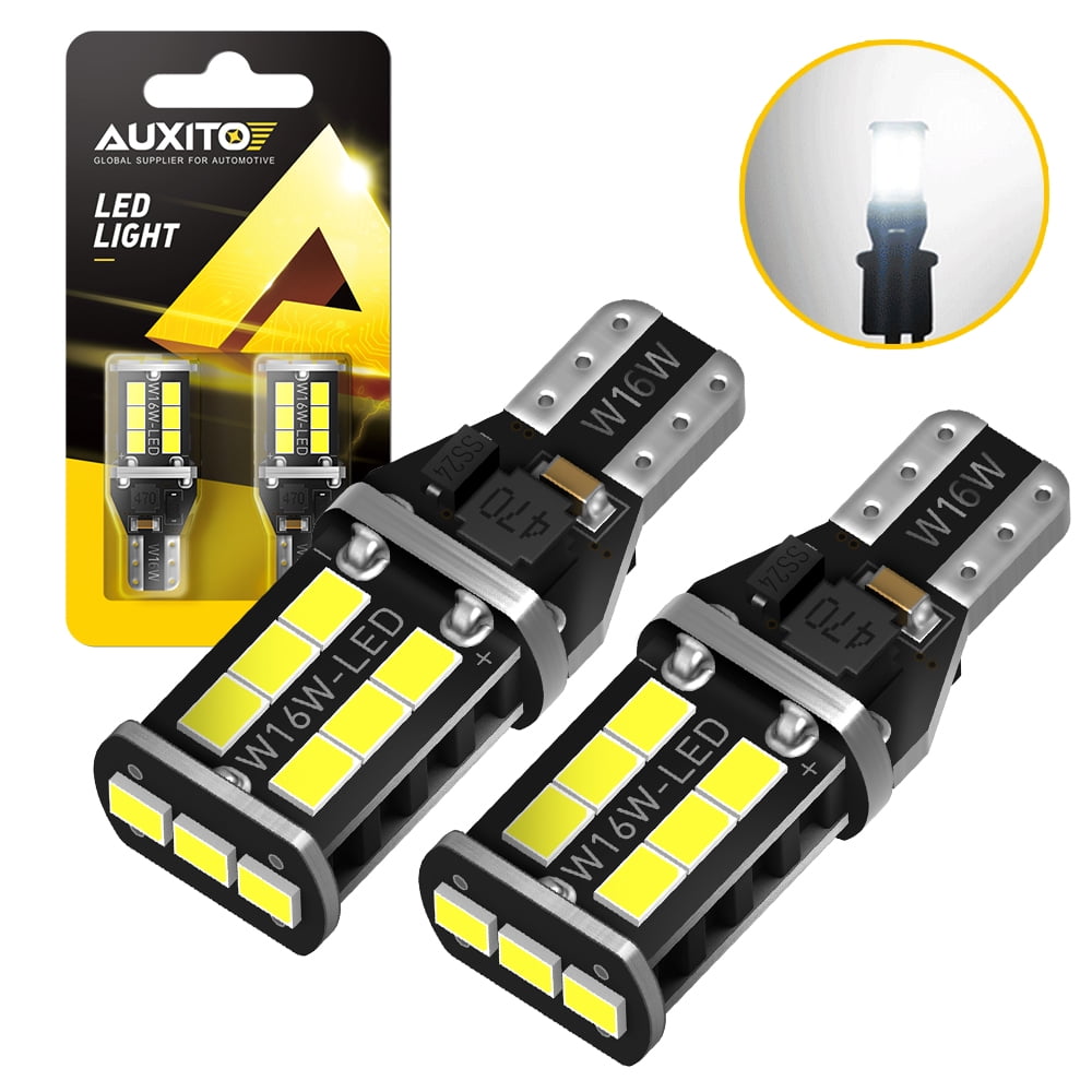 AUXITO T15 921 912 LED Reverse Light Backup Bulb Super Bright 2400LM 6000K E - Foto 4