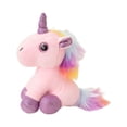 thumbnail image 1 of FELTECHELECTR Llavero de peluche de unicornio y poni, adorable llavero colgante (rosa, 12 cm), 1 of 7