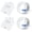 White, variant on USB C Charger 2 Pack, 45W Super Fast Charging Dual Port Type C Wall Block with 10FT Long USB-C Cord for iPhone 17/16/15/Pro, Galaxy S26/S25, iPad AirPods