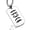 Silver, variant on Stainless Steel Mustache Dad Dog Tag Pendant Necklace