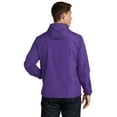 thumbnail image 2 of Sport-Tek JST66 Packable Anorak, White, XS, Mens Athletic Jackets, 2 of 4