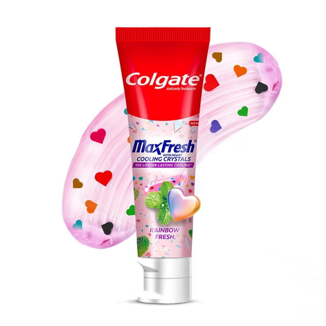 Pasta dental Colgate MaxFresh Rainbow Fresh 100 g vegana