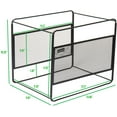thumbnail image 3 of Mind Reader BOXFILE-BLK Hanging Metal File Box, Black, 3 of 5