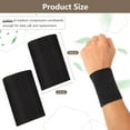 thumbnail image 3 of 2 Pairs Compression Wrist Sleeve Compression Wrist Brace Wrist Supports Wrist Wraps, Elastic Wristbands for Men Women Tennis, Tendonitis, Carpal Tunnel, 3 of 7