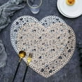 thumbnail image 1 of Solid PVC Leather Placemats, Insulated Coffee Mats, Waterproof Easy Clean, Valentine's Kitchen Decor, For Home Dining, Durable Surface, Anti-Slip Design, Restaurant Quality Material | Pvc, Gold, 1 of 7