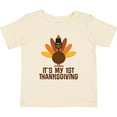 thumbnail image 3 of Inktastic My 1st Thanksgiving Turkey Boys or Girls Baby T-Shirt, 3 of 5