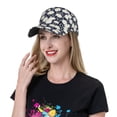 thumbnail image 5 of Gukieu Daisies Flowers Prin Baseball Cap, Adjustable Sweat-wicking Daily,Travel, Sports Cap, Unisex, 5 of 6