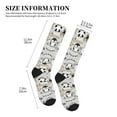thumbnail image 4 of Pofeuu Funny Animals Series Print Compression Socks for Women & Men Circulation - Best Support for Nurses,Running,Athletic,Sports, 4 of 7
