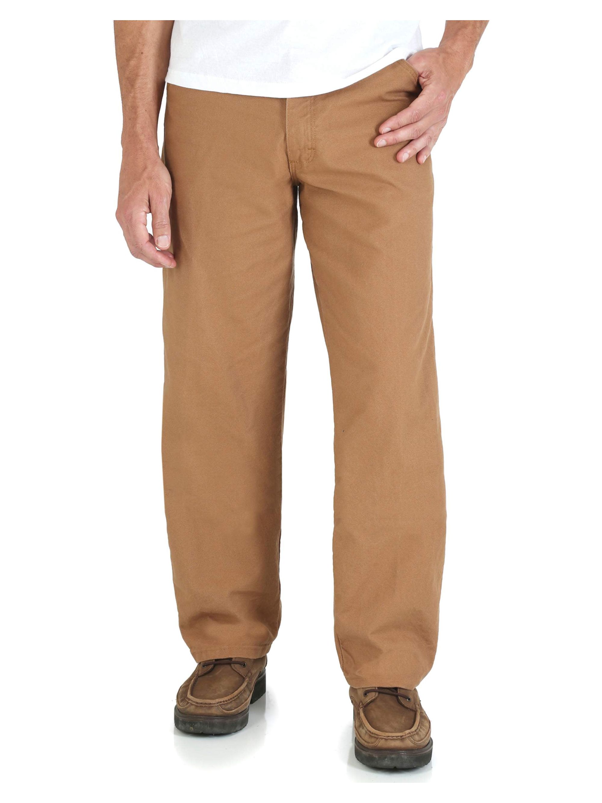 Wrangler Rustler Men'and Big Men's Canvas Carpenter Straight Leg Jeans