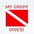 thumbnail image 2 of CafePress - Daddy Dives SCUBA Diving Infant Bodysu - Baby Light Bodysuit, Size Newborn - 24 Months, 2 of 4