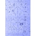 thumbnail image 1 of Ahgly Company Indoor Rectangle Oriental Blue Traditional Area Rugs, 8' x 10', 1 of 4