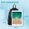 thumbnail image 2 of Mini Backpack for Women Light Weight Small Waterproof Backpack Purses Soft Washed PU Leather Daily Rucksack Fashion Daypack Purses Black Shoulder Handbag Bag, 2 of 7