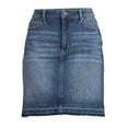 thumbnail image 2 of Time and Tru Women's Denim Skirt, 2 of 5