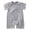 L101-Grey, variant on Baby Girl Boy Button Down Shirt Newborn Solid Color Short Sleeve Collared Romper Infant Summer Formal Bodysuit(L101-Beige,0-3 Months)