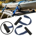 thumbnail image 6 of funtasica 2x Quick Hood Loops Kayak Tie Down Anchor Straps Rafting Vehicle Equipment Automobile Versatile Canoeing for Car Hoods Trunks, 6 of 8