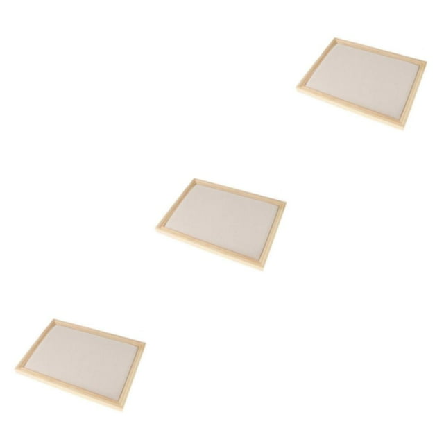 Transemion Boucles d'Oreilles Dangler Eardrop Bijoux Rack de Stockage Hanging Board Photo 1 Cadre Style A 3Set
