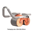 thumbnail image 5 of Abdomen Roller Safe Silent con almohadilla para arrodillarse para equipo de entrenamiento (naranja) Tmvgtek Para Estrenar, 5 of 5