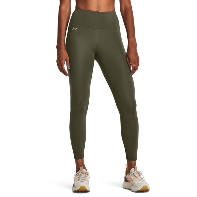Leggins Under Armour Motion Ankle XS para mujer, color verde