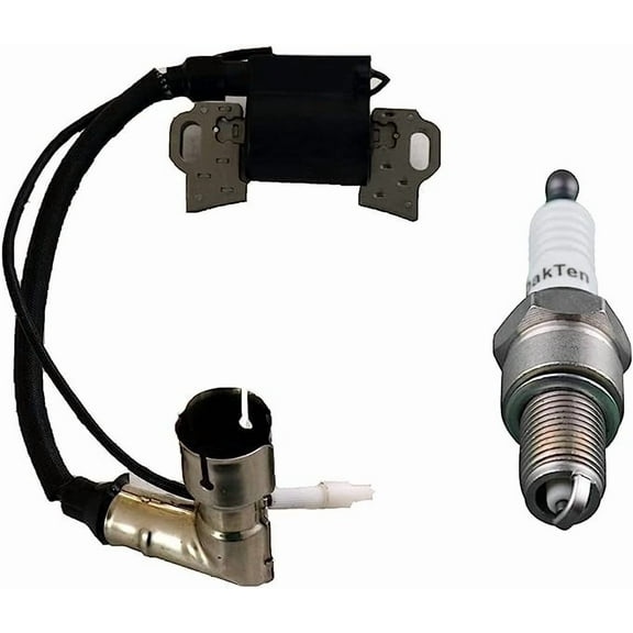 OakTen Ignition Coil Spark Plug Pack compatible with 751-12220, 951-12220 for MTD Engine Model 4P90MU 4P90MUA 4P90MUC 4P90MUD 4P90HU 4P90JUB