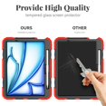 thumbnail image 3 of Funda para tableta BLOSOMEET iPad Air 11" 2024 M2 Roja, 3 of 8