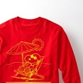 thumbnail image 3 of Peanuts - Chill Snoopy - Toddler And Youth Long Sleeve Graphic T-Shirt, 3 of 6