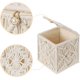 thumbnail image 5 of Funda para caja de pañuelos, decoración Bohemia, soporte para pañuelos de papel cuadrado con hebilla, 5 of 5