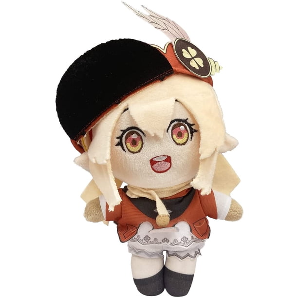 Genshin Impact Klee Plush Doll Pillow - Open & Fold Soft Stuffed Toy, Game Character Cushion