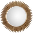 thumbnail image 4 of Uttermost Marlo Round Gold Mirror, 4 of 5
