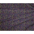 thumbnail image 4 of oneOone Polyester Lycra Navy Blue Fabric Check Stripe Craft Projects Decor Fabric Printed By The Yard 56 Inch Wide, 4 of 4