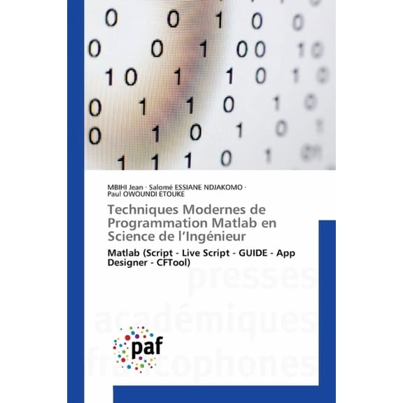 Techniques Modernes de Programmation Matlab en Science de l'Ingénieur, (Paperback)