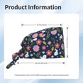 thumbnail image 6 of Kdxio Floral Rabbit Pattern Turban Hat for Women Men Comfortable Adjustable Cleaning Working Cap with Sweatband, 6 of 8