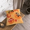 thumbnail image 6 of ZNDUO Cartoon Takoyaki Pattern Throw Pillows for Couch-Indoor Decorative Pillows,18"x18", 6 of 8