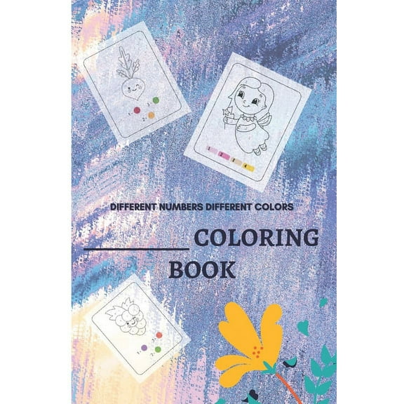 KIDS COLORING BOOK, Just Follow the Numbers, 1st Coloring Book, (Paperback)