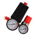 thumbnail image 1 of Air Compressor Pressure Switch 0~180PSI, Easy To Install Air Compressor Pressure Switch Control Valve Energy Saving Adjustable Accurate  for Industry, 1 of 7