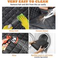 thumbnail image 5 of Funda de asiento delantero para perros, 100% impermeable antideslizante, protector de asiento de coche para mascotas, cubierta acolchada y duradera de asiento para perro para coches, camiones y camion Feliz Sencillez, 5 of 5