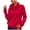 Red, variant on UJNDER Women Solid Long Sleeve Turtleneck Knitted Sweater Pullover Top Blouse Turtleneck Sweater Women Red XXXL