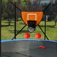 thumbnail image 1 of Aro de baloncesto DYNWAVEMX para trampolín Naranja con dos bolas, 1 of 8