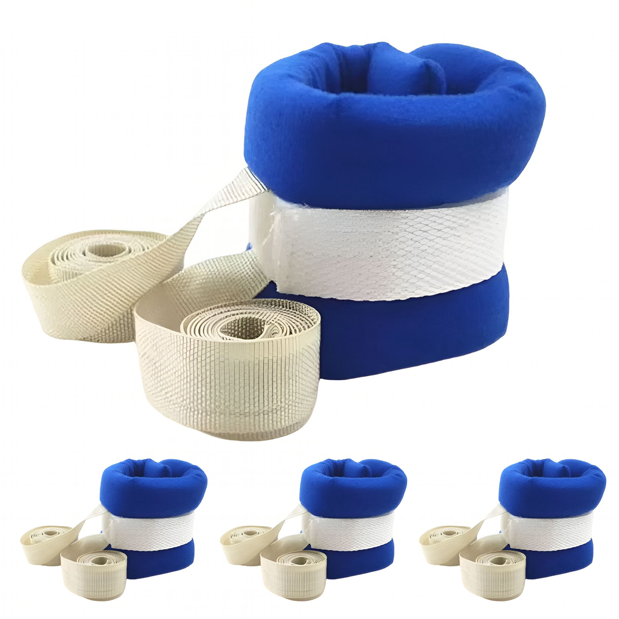 OITY 4Pcs Patient Medical Restraints Adjustable Bed Restraints for Elderly Seniors Dementia Patients Safety Hospital Bed Rails Patient Limb Straps Holders for Hand Wrist Arm Feet