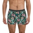 thumbnail image 4 of Wukai Rose Flowers Print Men’s Underwear Breathable Boxer Briefs,&nbsp;Moisture Wicking & Breathable-X-Large, 4 of 7