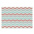 thumbnail image 1 of Chevron Cutting Board, Geometric Design with Modern Zigzags in Bold Style, Decorative Tempered Glass Cutting and Serving Board, in 3 Sizes, by Ambesonne, 1 of 2